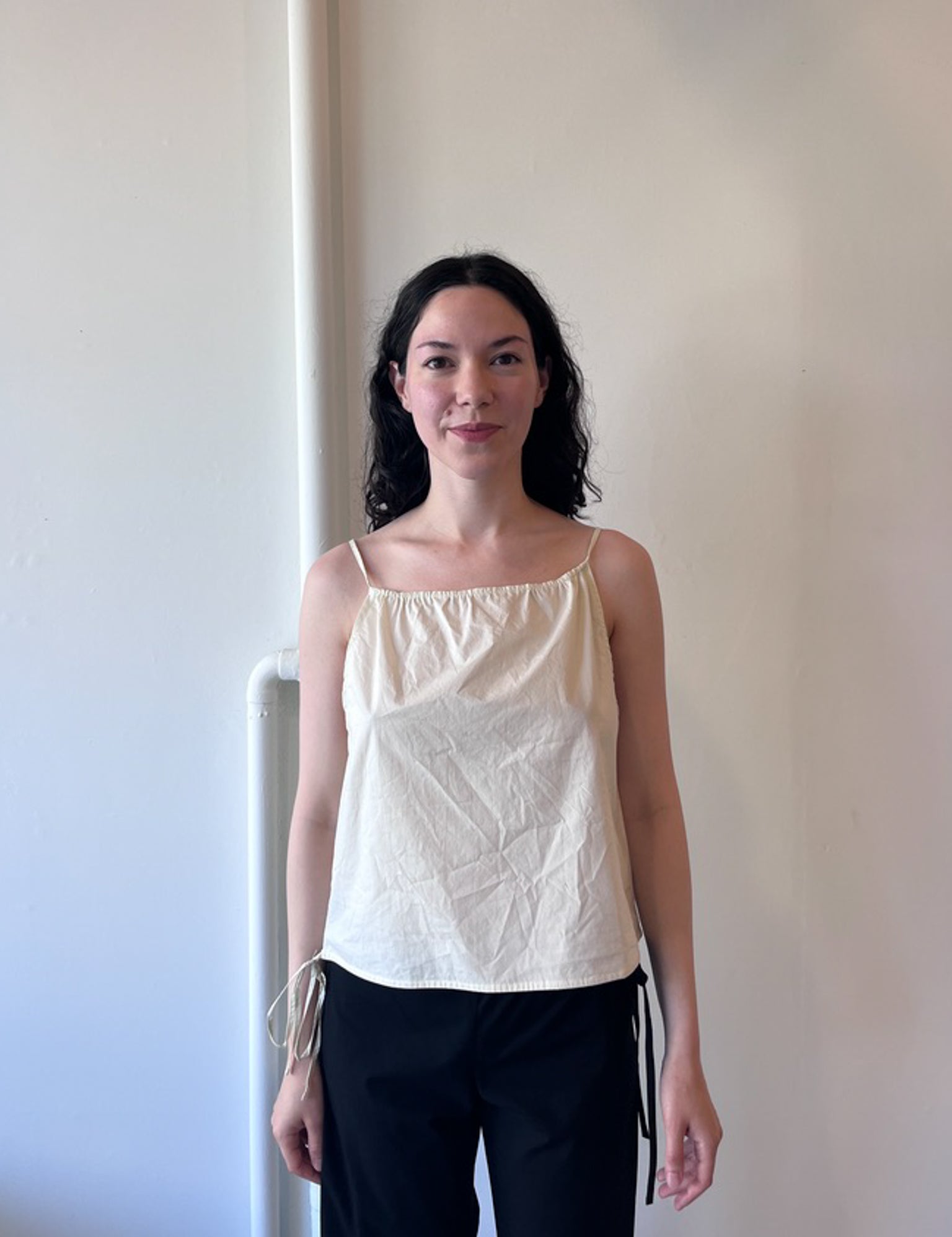Deiji Studios Simple Top in Butter White, curated by Shop Sommer in San Francisco.