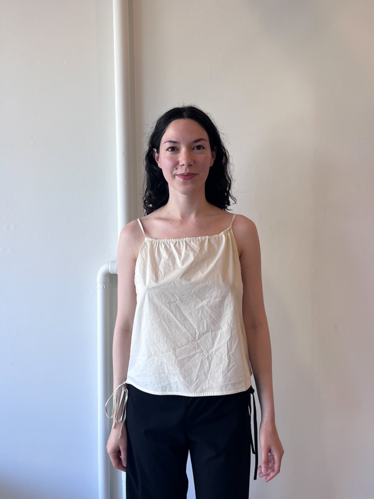 Deiji Studios Simple Top in Butter White, curated by Shop Sommer in San Francisco.