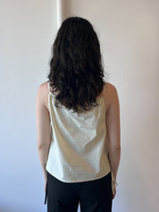 Deiji Studios Simple Top in Butter White, curated by Shop Sommer in San Francisco.