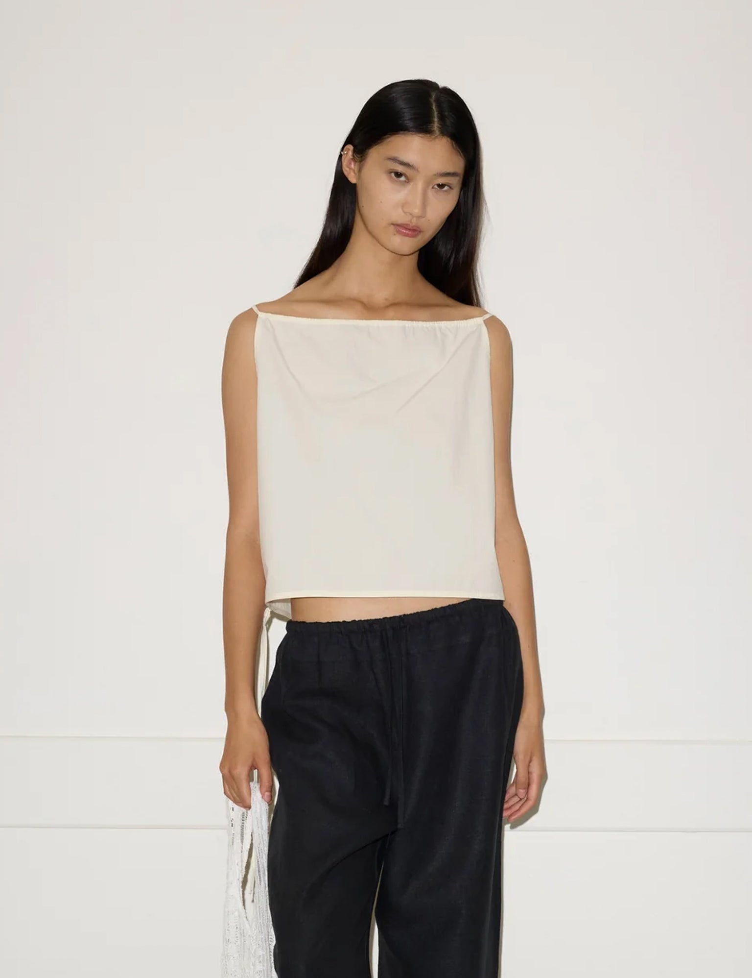 Deiji Studios Simple Top in Butter White, curated by Shop Sommer in San Francisco.
