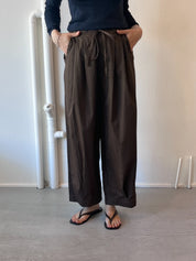 Deiji Studios Turn Pant in Cocoa, curated by Shop Sommer in San Francisco.