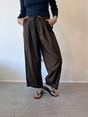 Deiji Studios Turn Pant in Cocoa, curated by Shop Sommer in San Francisco.