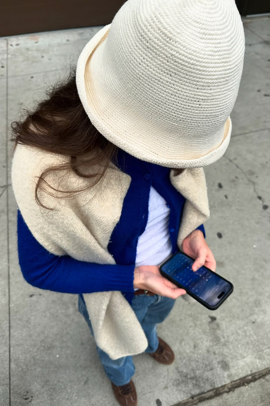 Emily Dawn Long A Hat Named Wanda Solid Natural, curated by Shop Sommer in San Francisco.