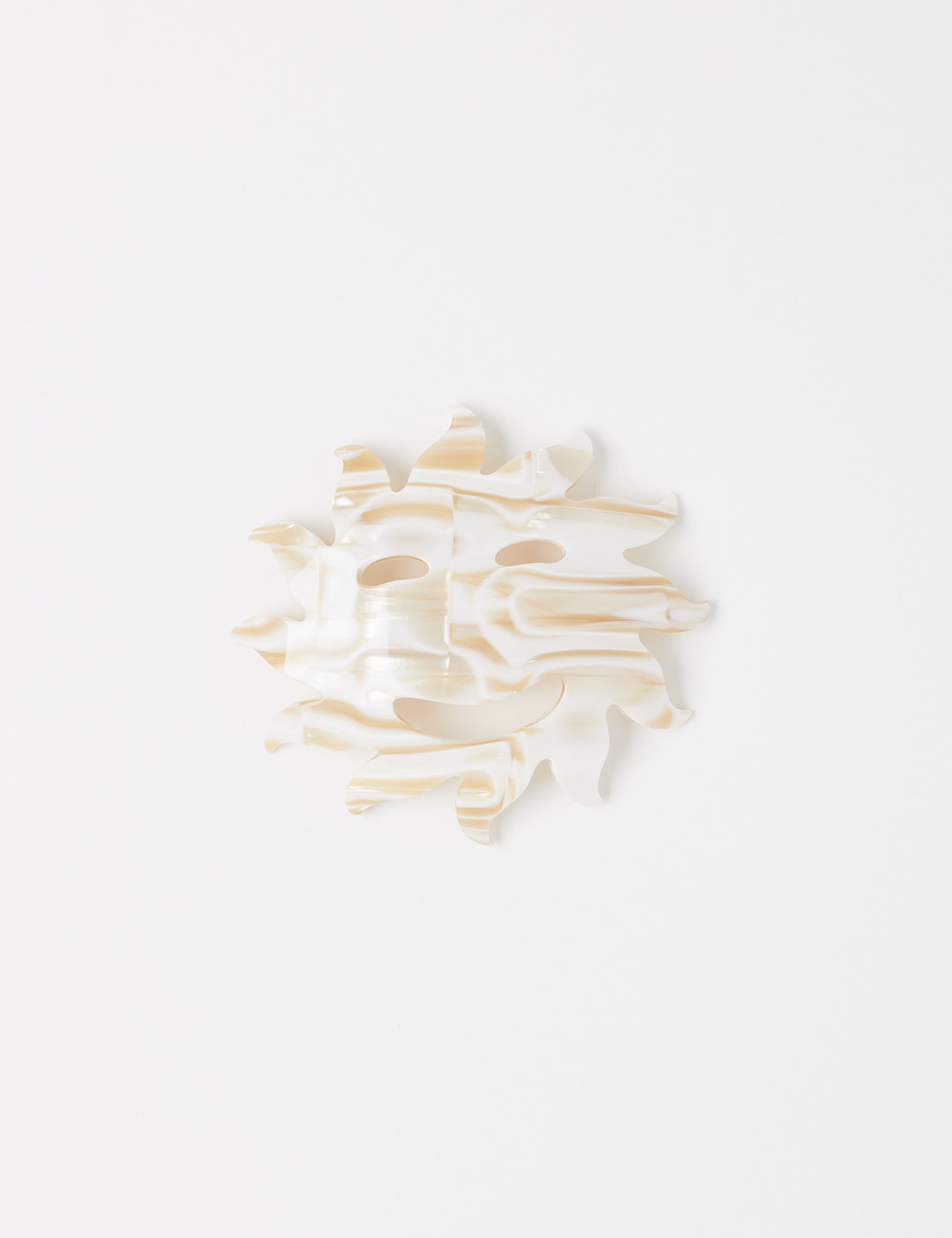 Emily Dawn Long Smize Hair Barrette Ecru, curated by Shop Sommer in San Francisco.