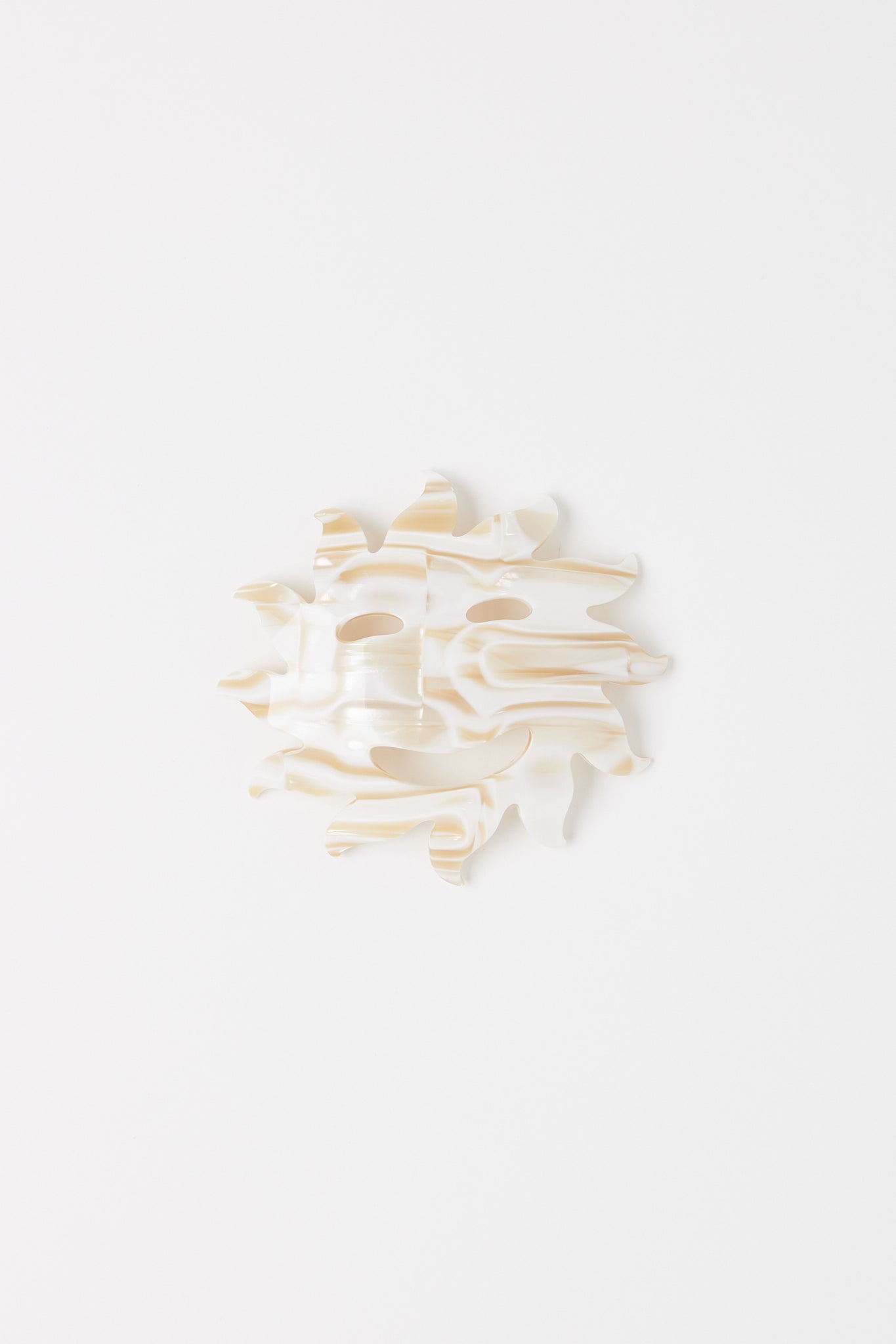 Emily Dawn Long Smize Hair Barrette Ecru, curated by Shop Sommer in San Francisco.