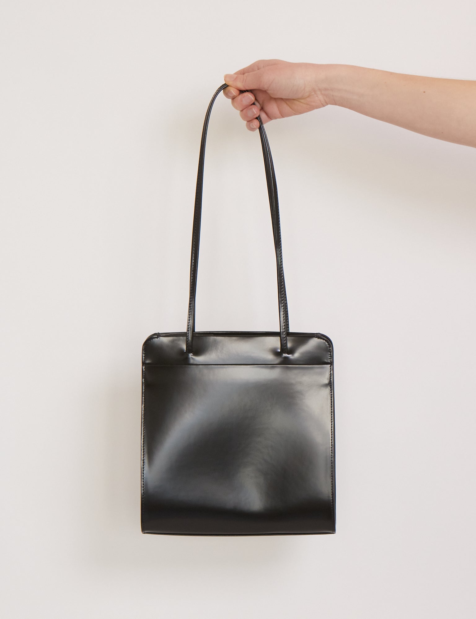 FANE Lisse Bag Noir Spazzolato, curated by Shop Sommer in San Francisco.