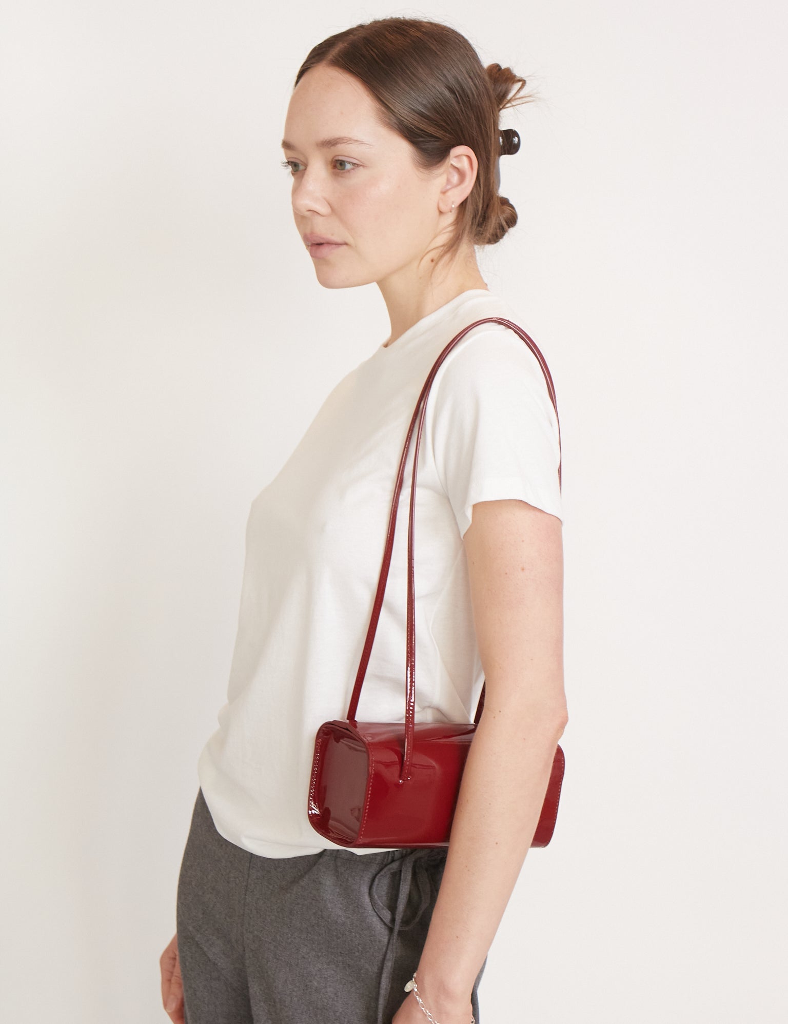 FANE Mie Bag Lipstick Patent, curated by Shop Sommer in San Francisco.