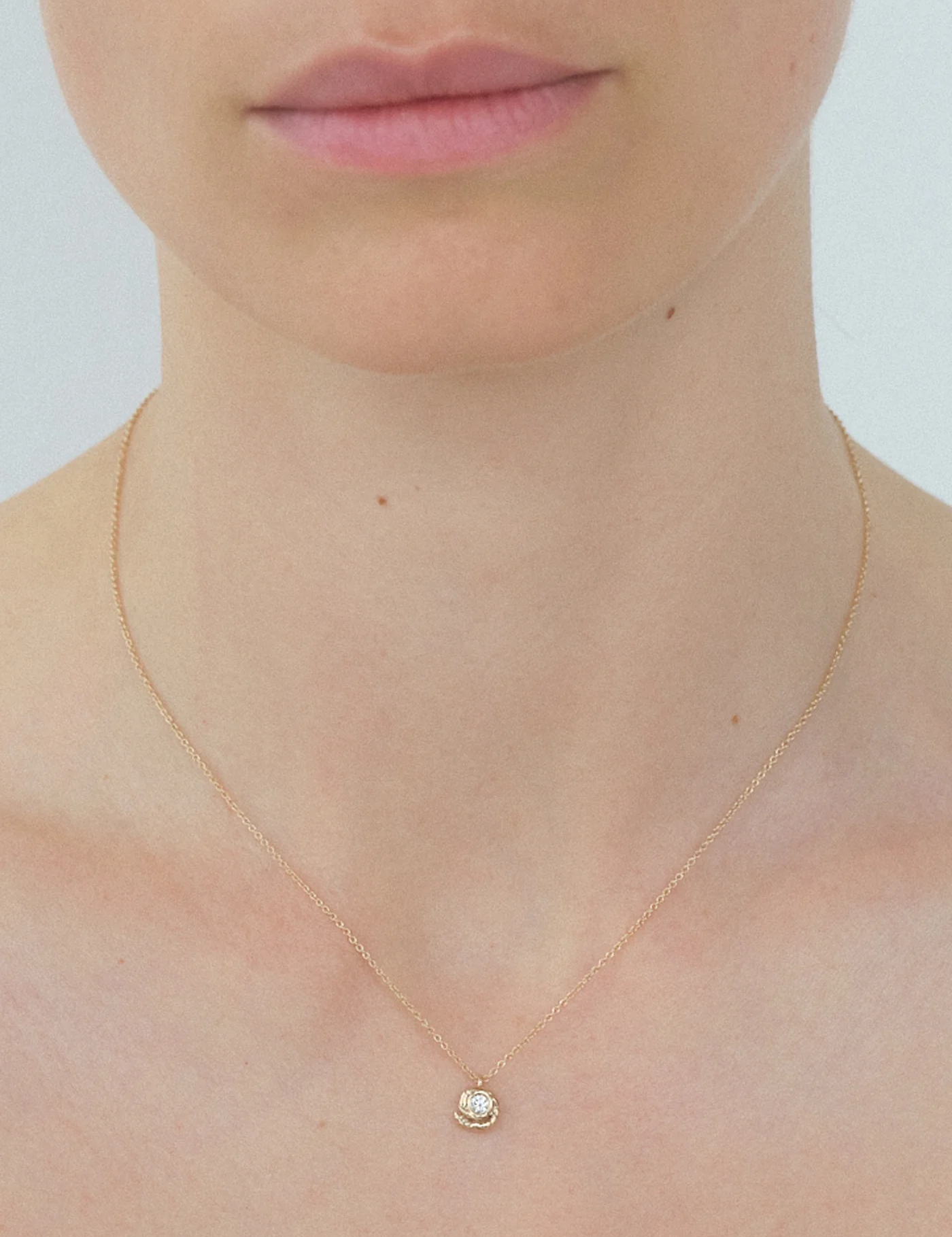 Corali Fern Diamond Necklace, curated by Shop Sommer in San Francisco.