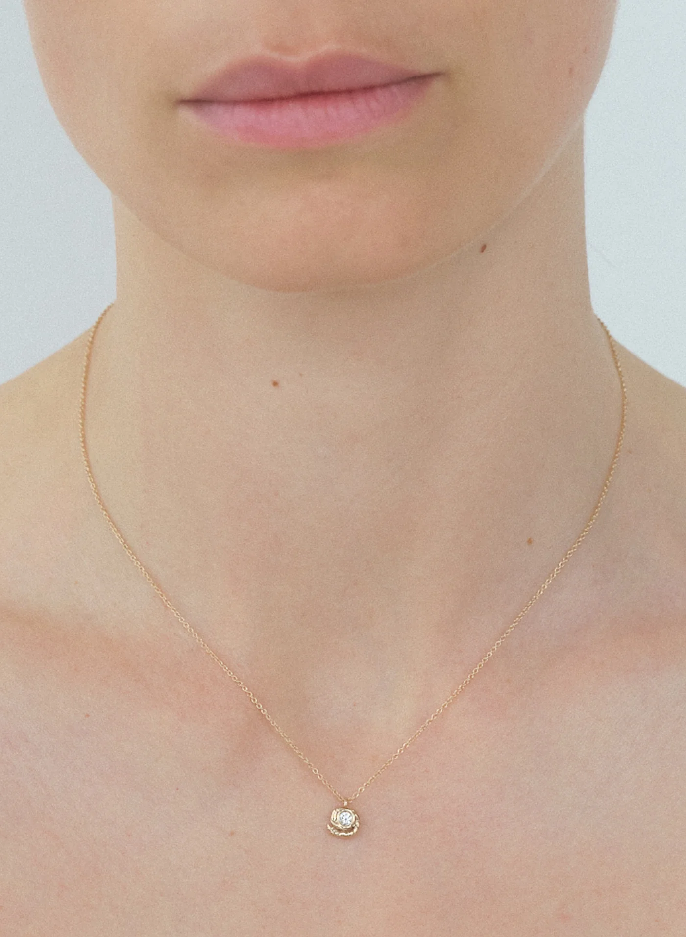 Corali Fern Diamond Necklace, curated by Shop Sommer in San Francisco.