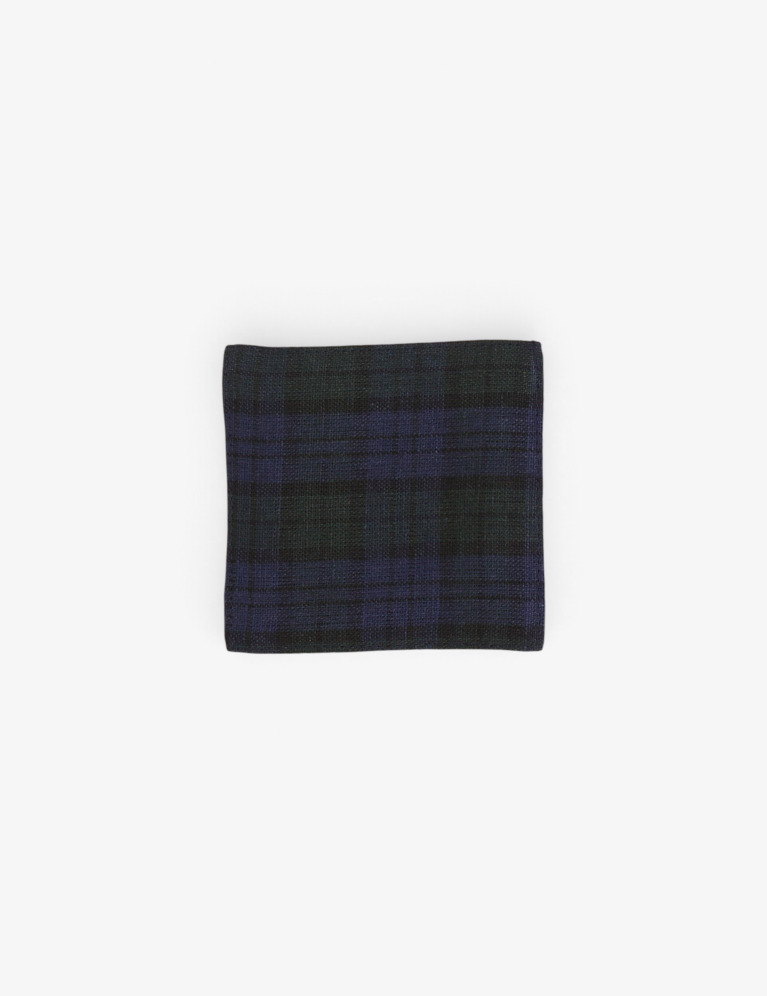 Fog Linen Linen Coaster Plaid, curated by Shop Sommer