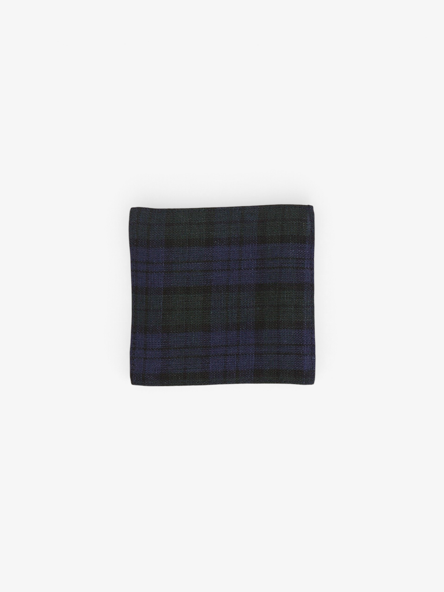Fog Linen Linen Coaster Plaid, curated by Shop Sommer