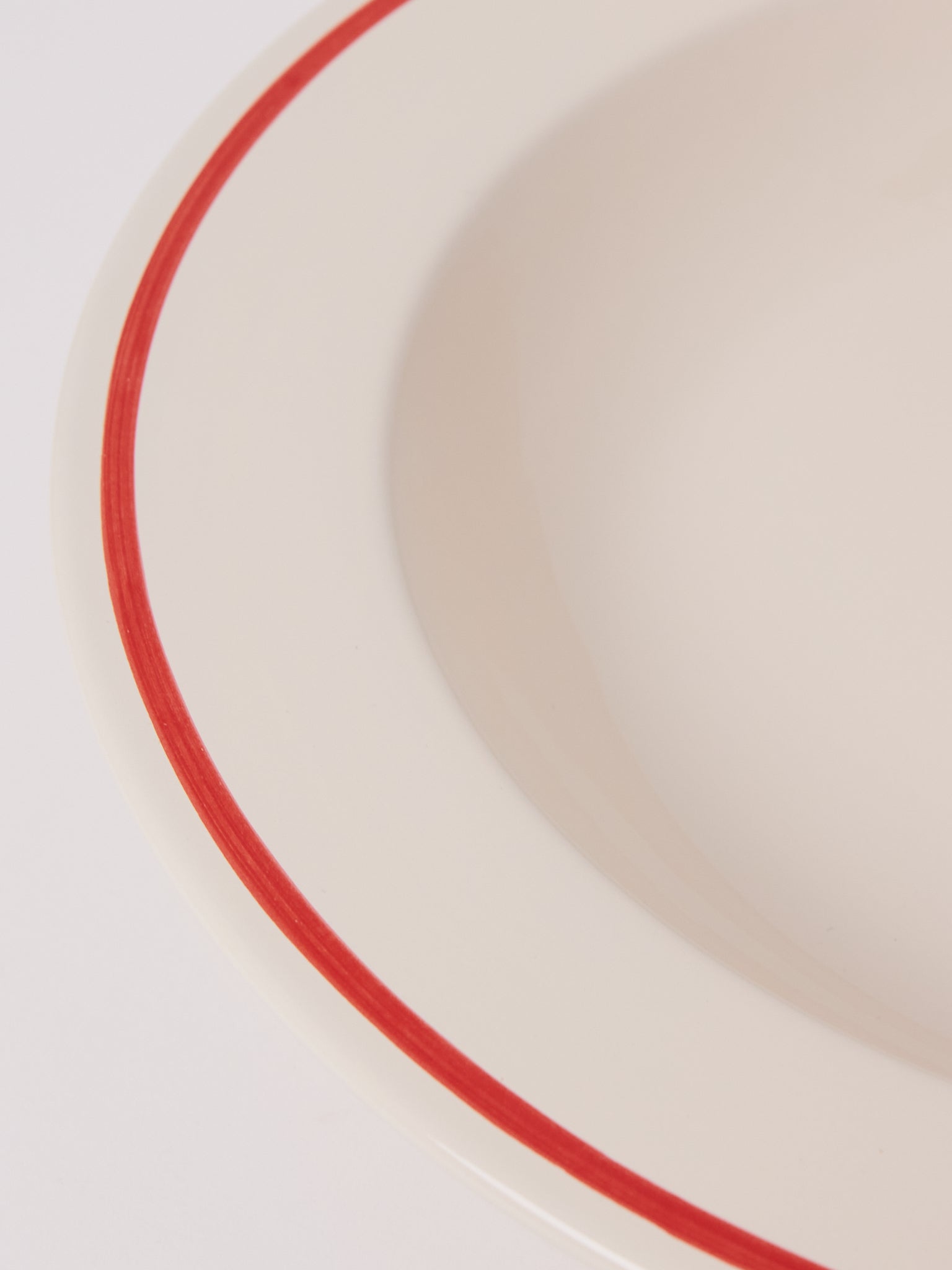 Fratelli Coli Rosso Oval Serving Plate, curated by Shop Sommer in San Francisco. 