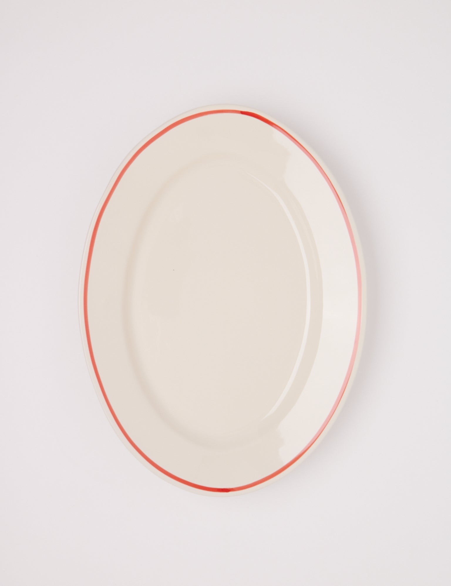 Fratelli Coli Rosso Oval Serving Plate, curated by Shop Sommer in San Francisco. 