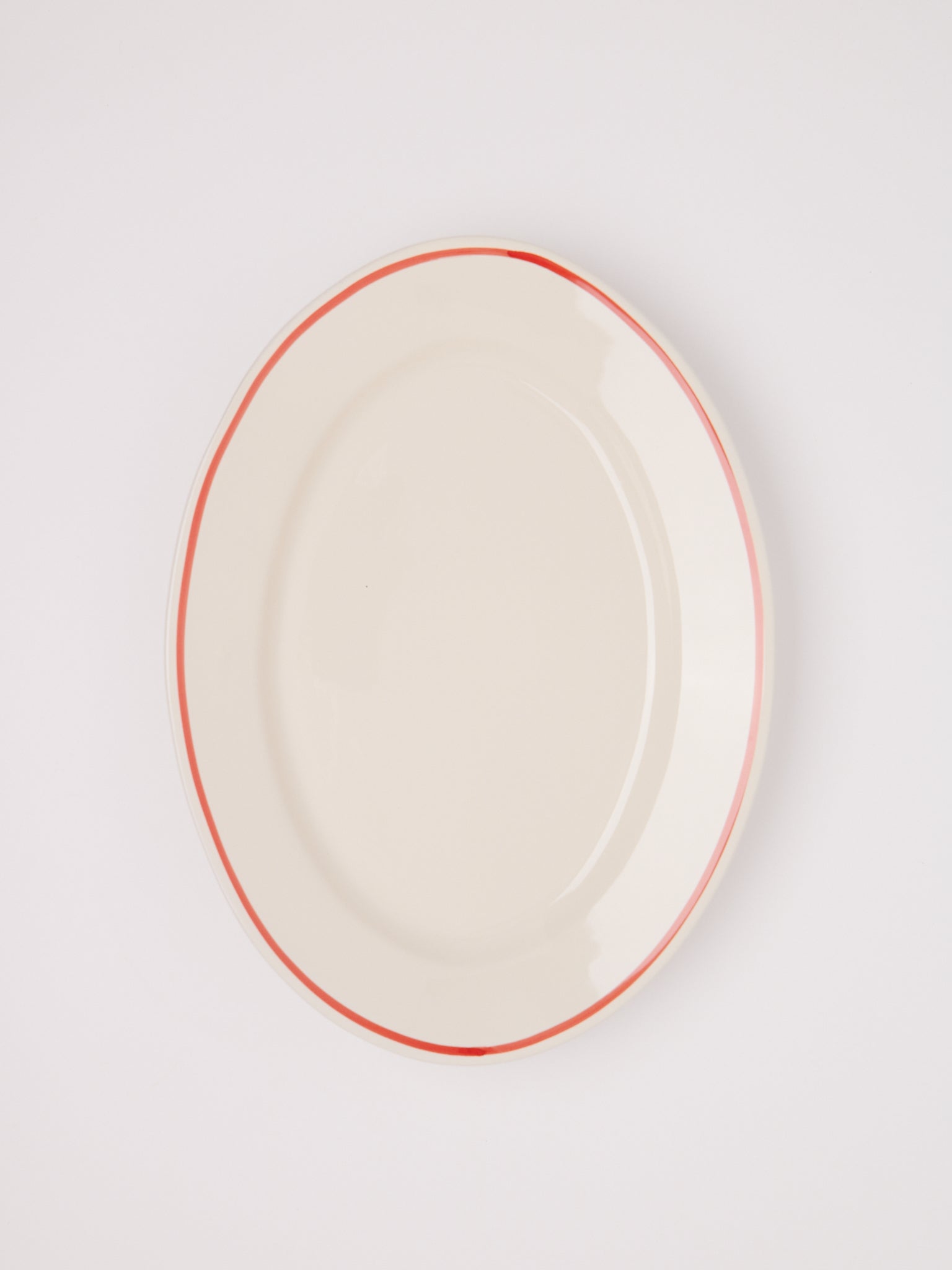 Fratelli Coli Rosso Oval Serving Plate, curated by Shop Sommer in San Francisco. 