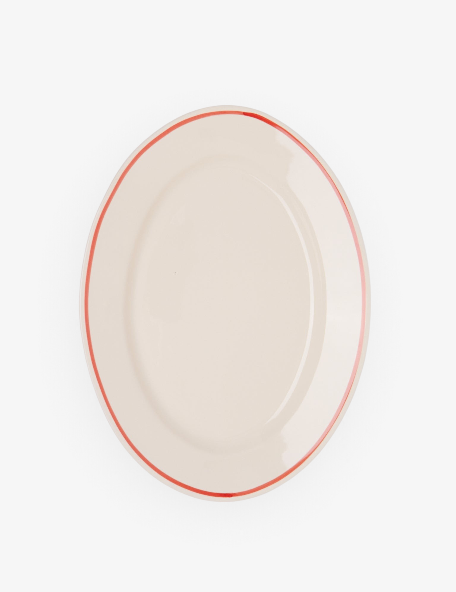 Fratelli Coli Rosso Oval Serving Plate, curated by Shop Sommer in San Francisco.