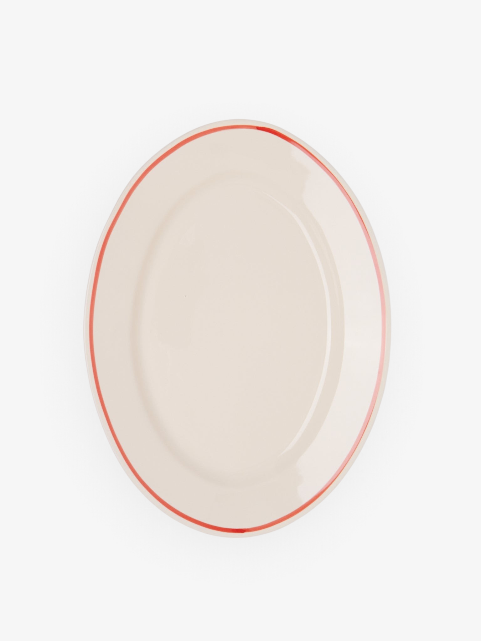 Fratelli Coli Rosso Oval Serving Plate, curated by Shop Sommer in San Francisco.