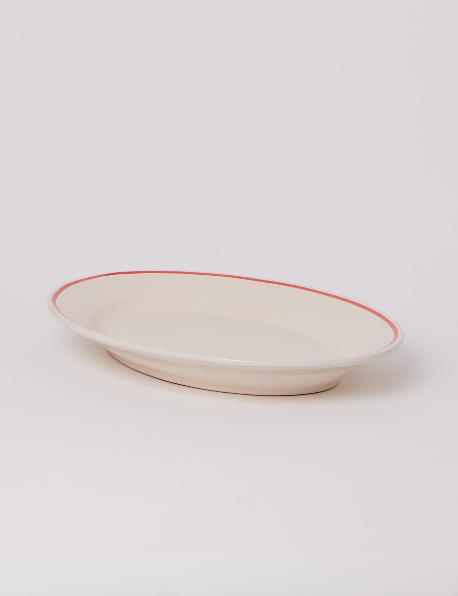 Fratelli Coli Rosso Oval Serving Plate, curated by Shop Sommer in San Francisco. 