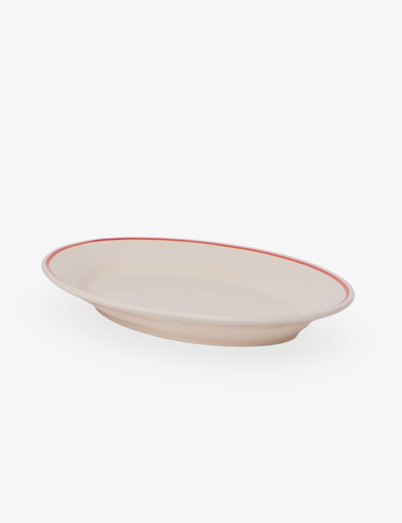 Fratelli Coli Rosso Oval Serving Plate, curated by Shop Sommer in San Francisco.