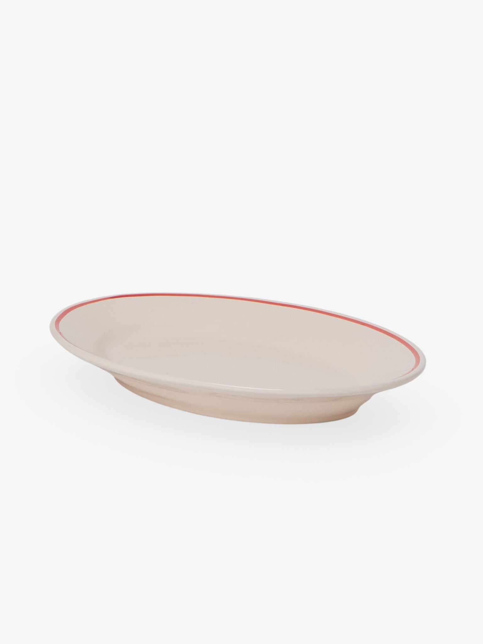 Fratelli Coli Rosso Oval Serving Plate, curated by Shop Sommer in San Francisco.