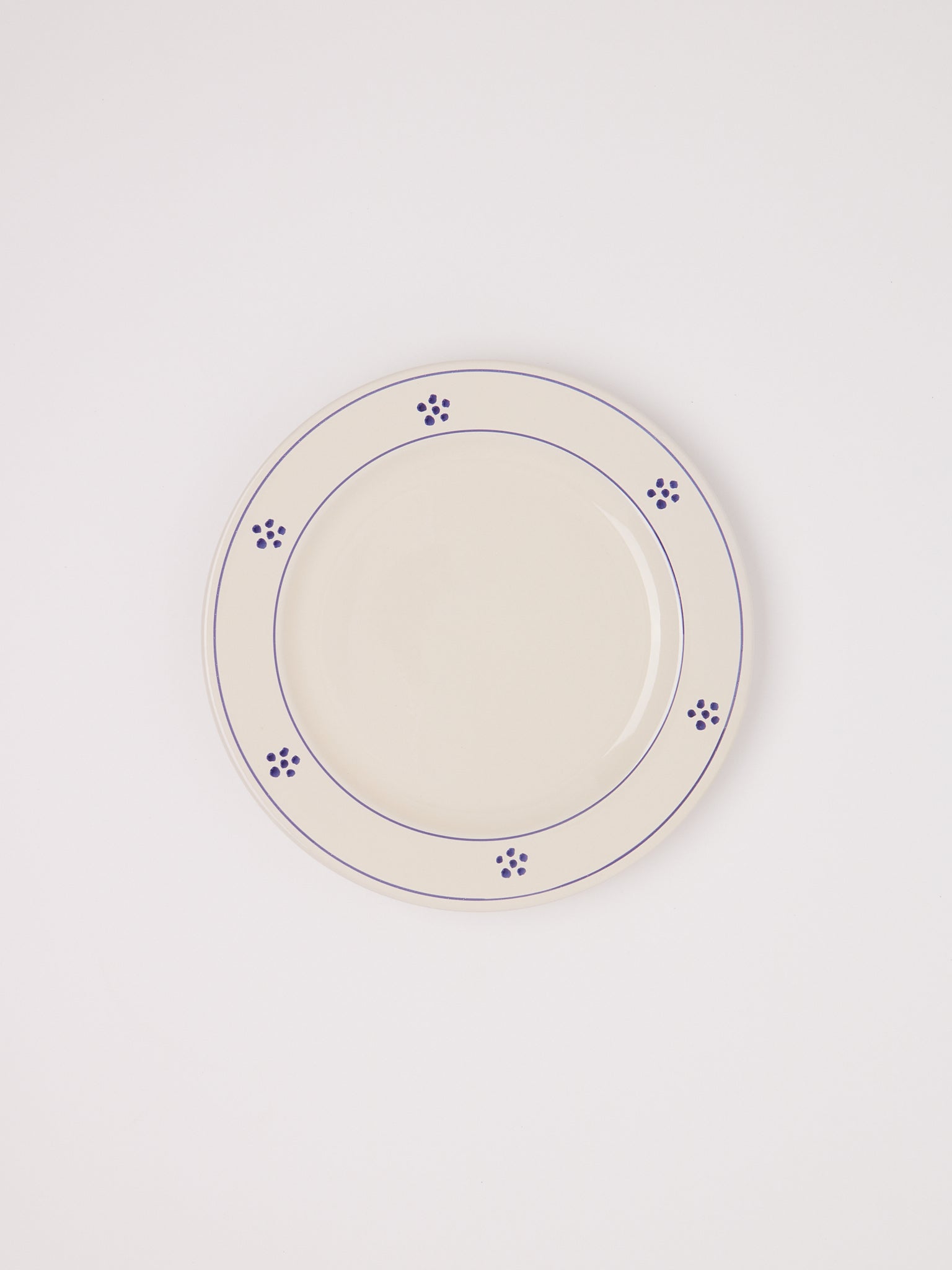 Fratelli Coli Stelle Dinner Plate, curated by Shop Sommer in San Francisco. 