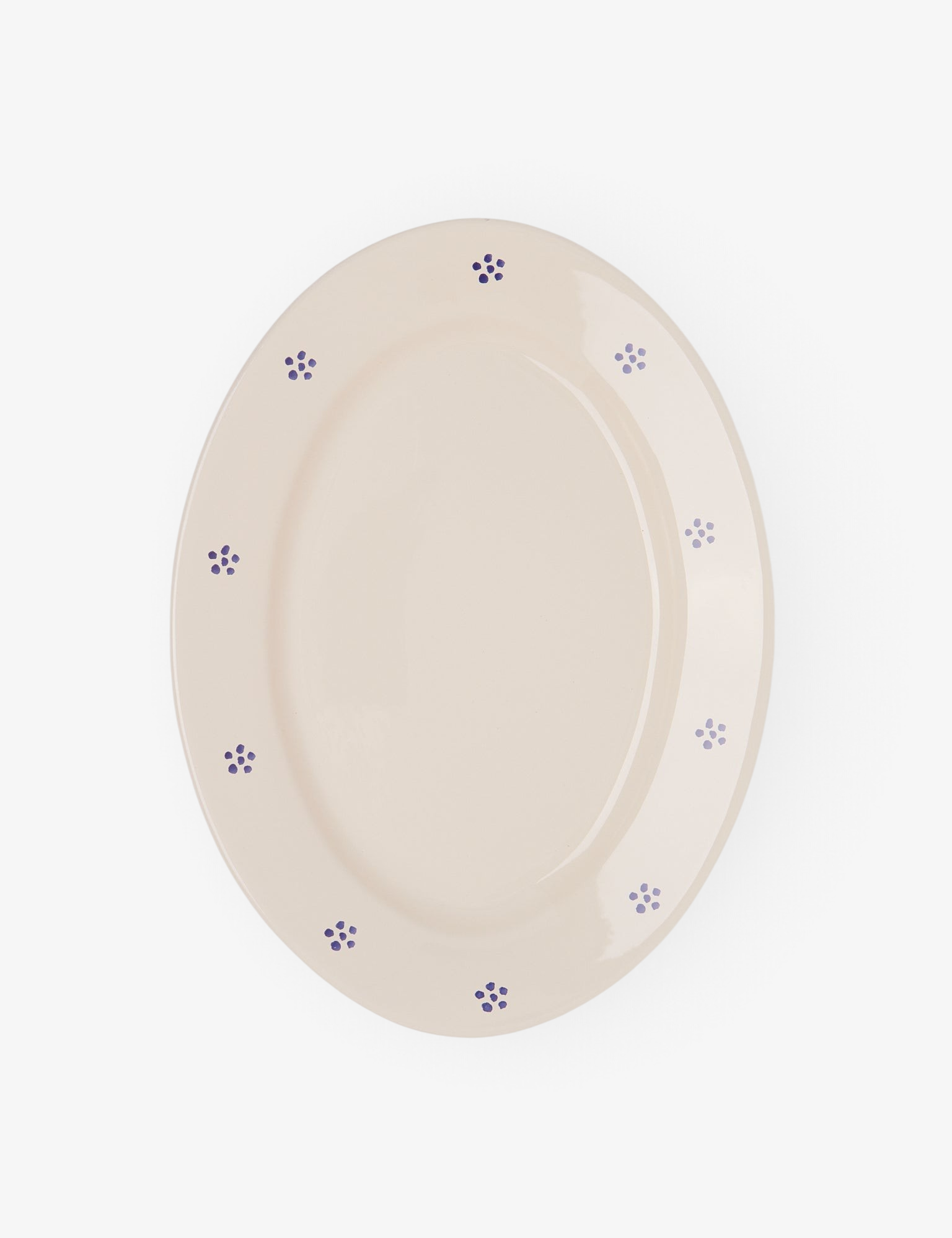 Fratelli Coli Stelle Oval Serving Platter, curated by Shop Sommer in San Francisco.