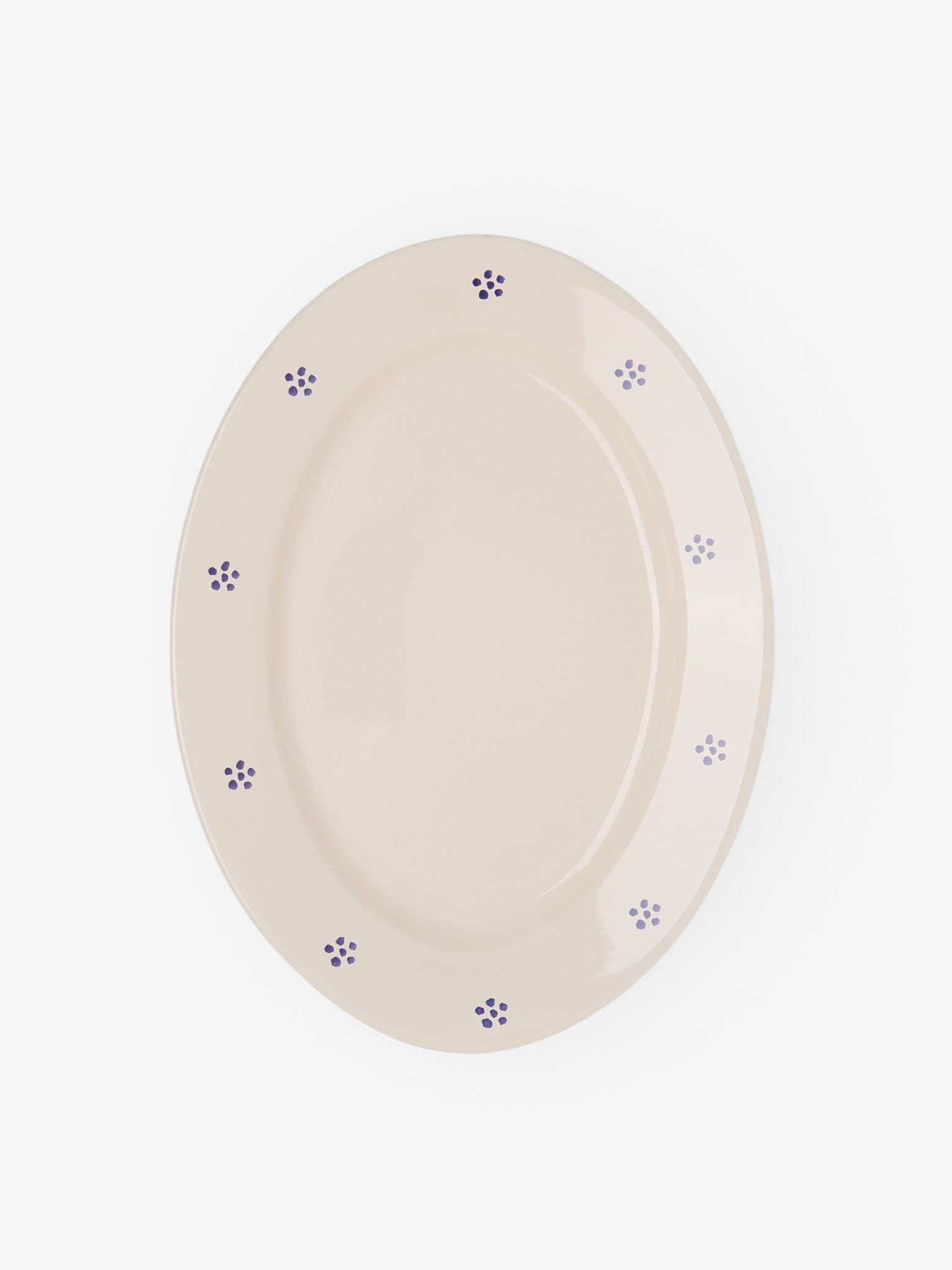 Fratelli Coli Stelle Oval Serving Platter, curated by Shop Sommer in San Francisco.
