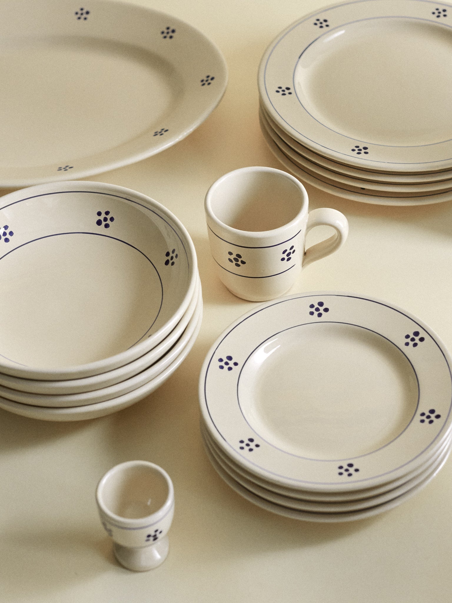 Fratelli Coli Stelle Dinner Side Plate, curated by Shop Sommer in San Francisco.