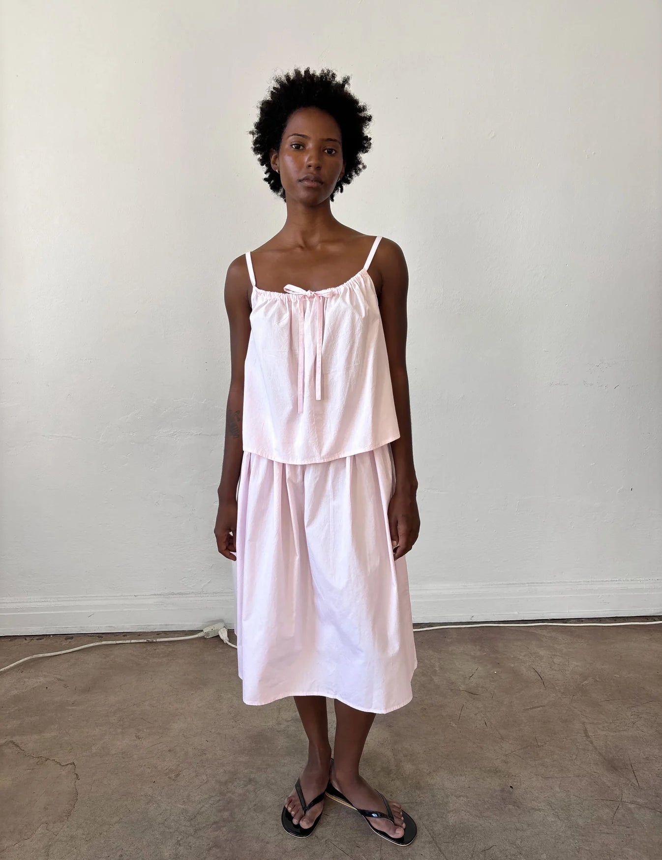 Brooke Callahan Bow Top in Blush, curated by Shop Sommer in San Francisco.