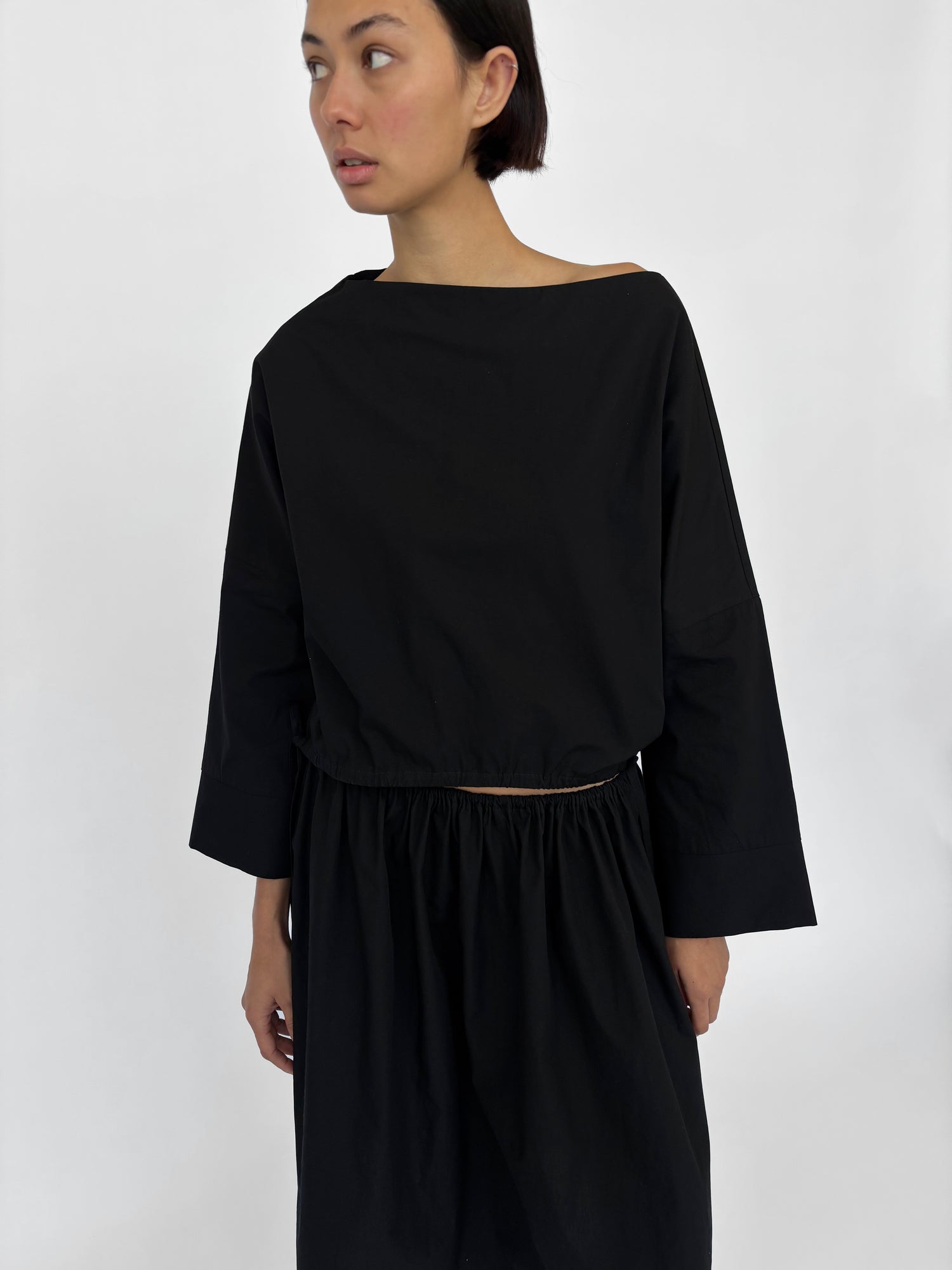 Cuff Top in Black by Brooke Callahan, curated by Shop Sommer in San Francisco