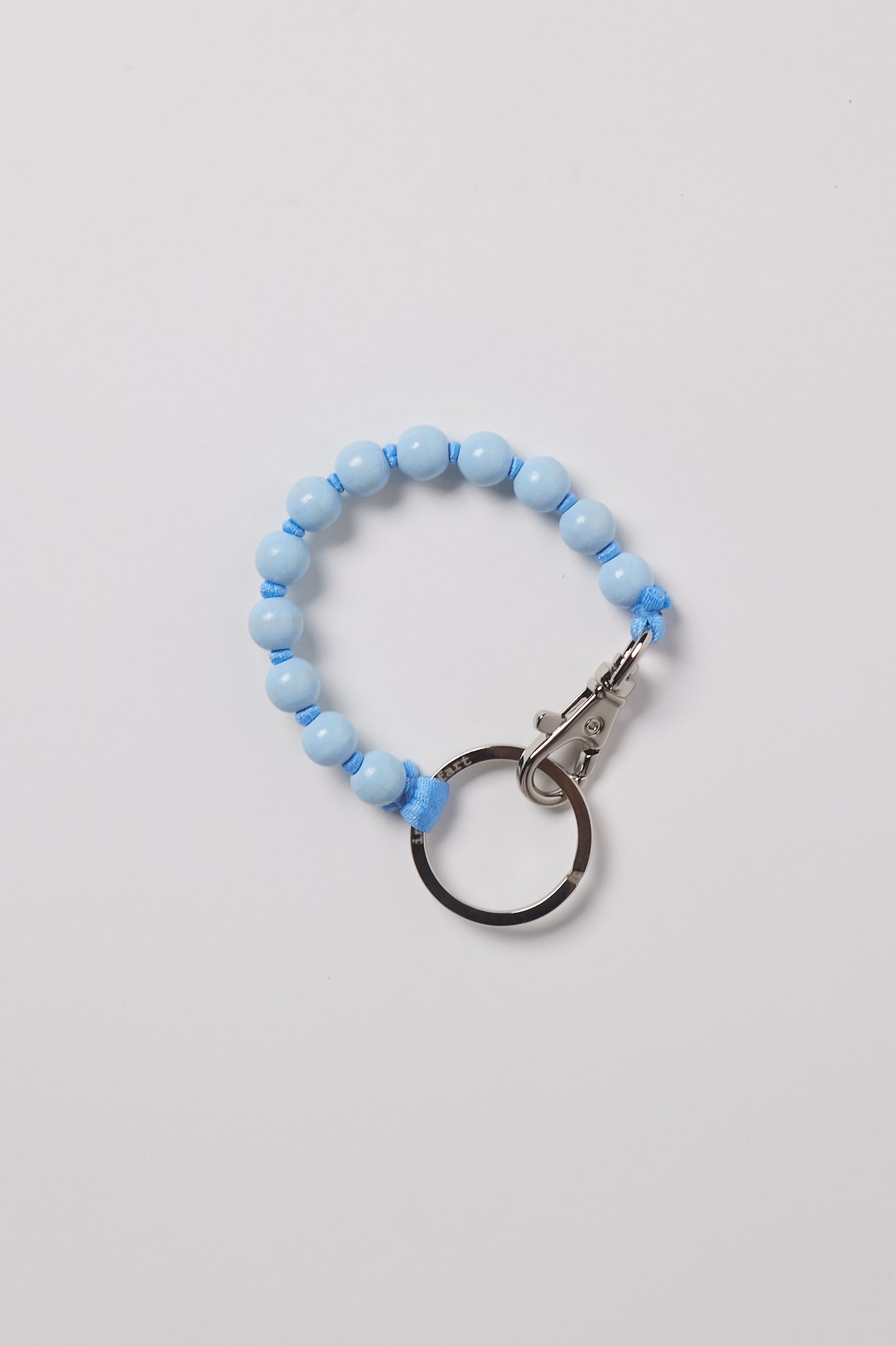 Ina Seifart Perlen Keychain in Pastel Blue