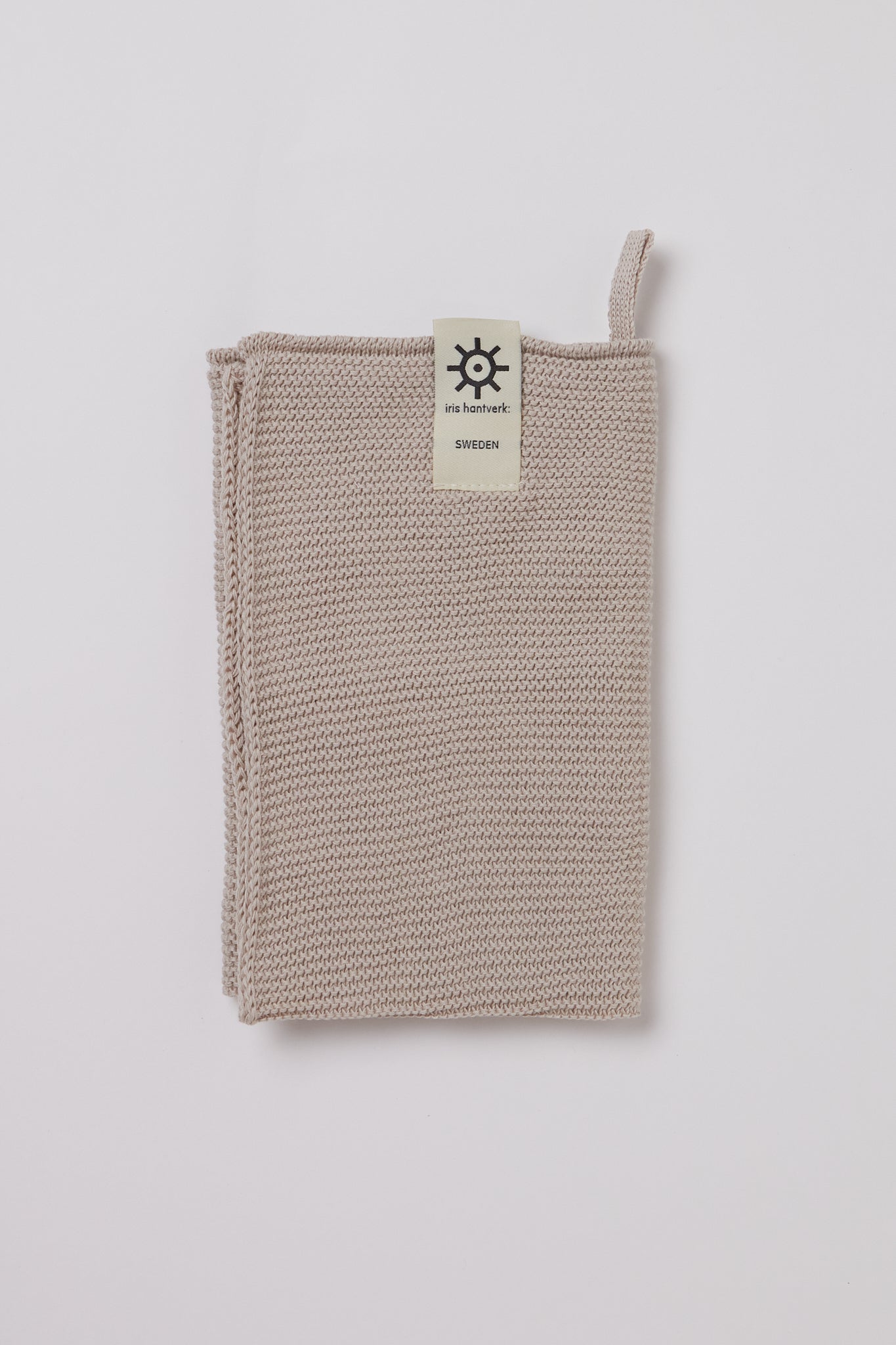 Iris Hantverk Knitted Organic Cotton Hand Towel - Thumbnail 4