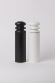 Iris Hantverk Salt and Pepper Mill in Black, curated by Shop Sommer in San Francisco.