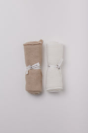 Iris Hantverk Knitted Washcloth, curated by Shop Sommer in San Francisco.