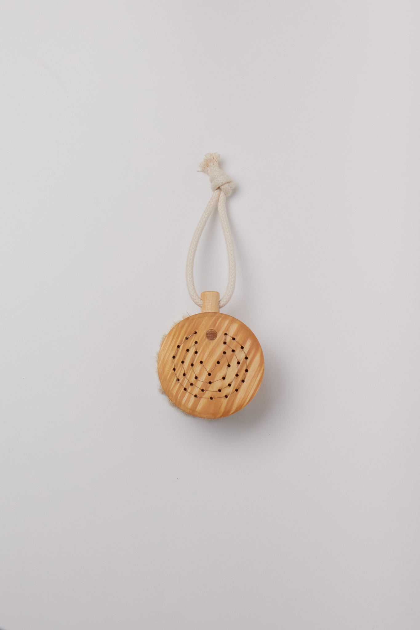 Iris Hantverk Bath Brush Puck, curated by Shop Sommer in San Francisco.