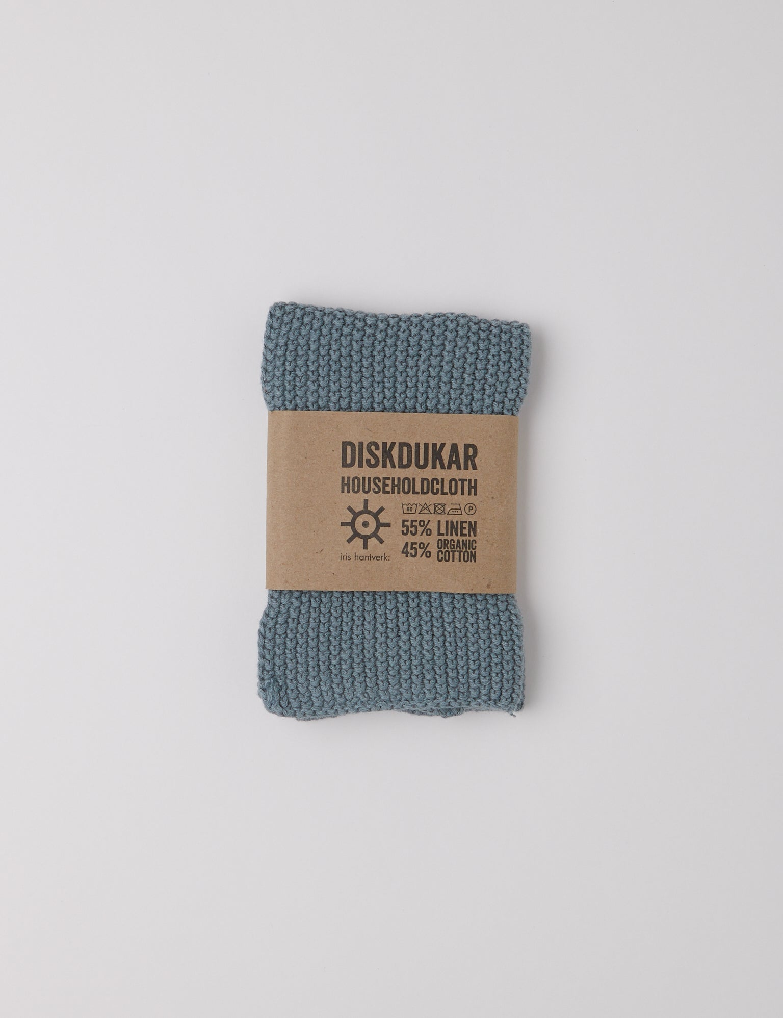 Iris Hantverk Knitted Dish Cloth, curated by Shop Sommer in San Francisco.