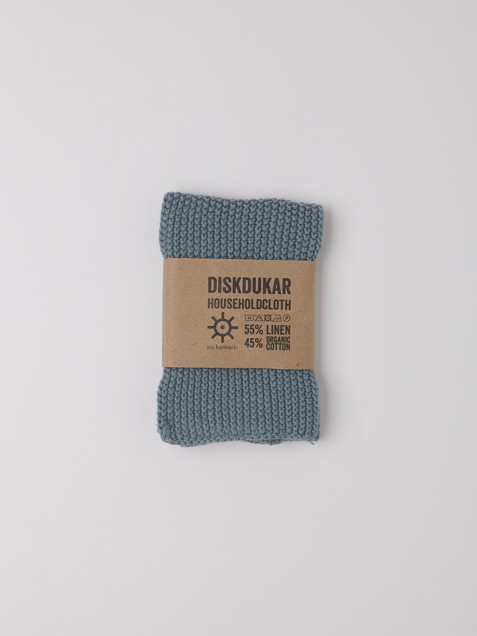 Iris Hantverk Knitted Dish Cloth, curated by Shop Sommer in San Francisco.