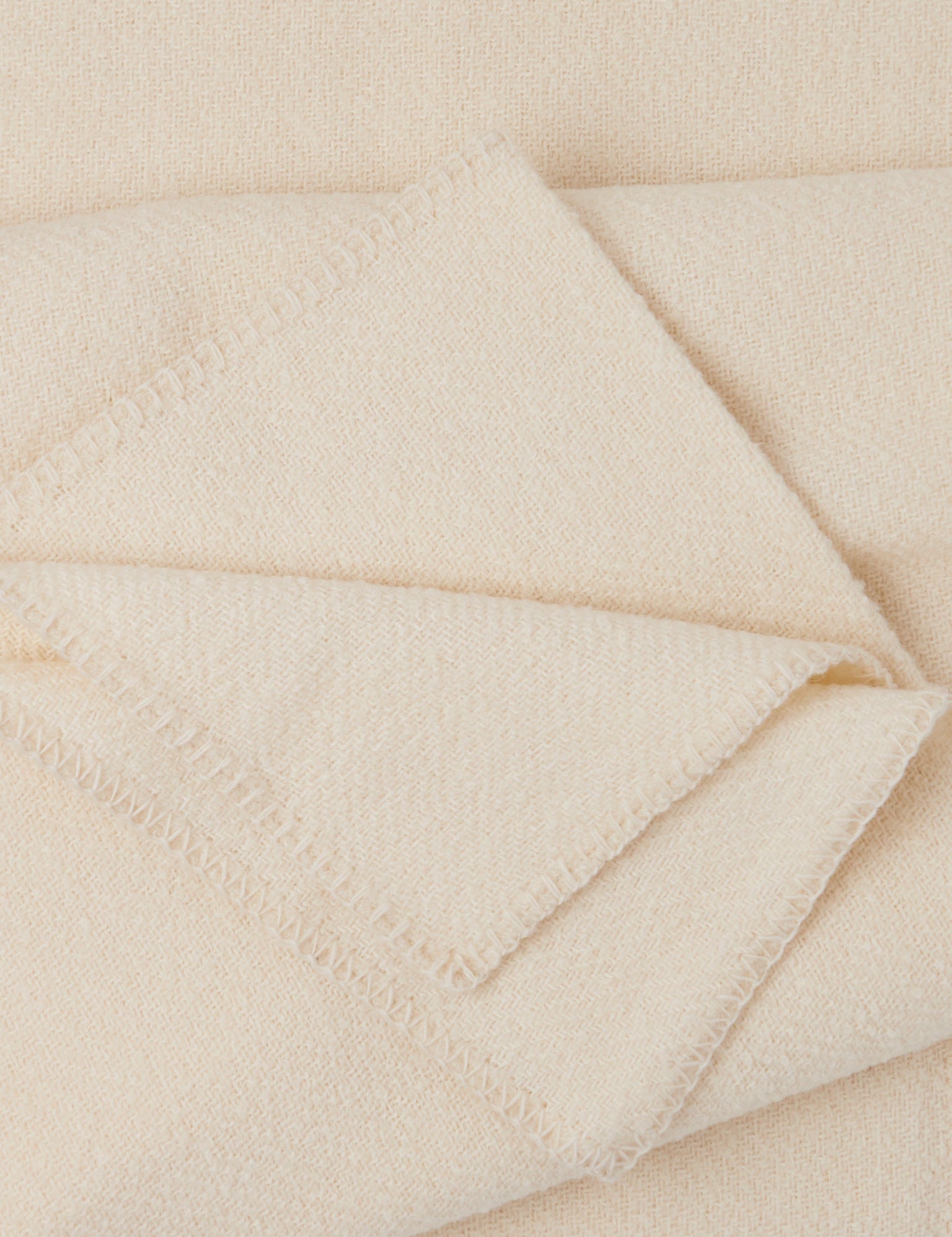 Bouclé Blanket in Cream from Klippan, curated by Shop Sommer in San Francisco.