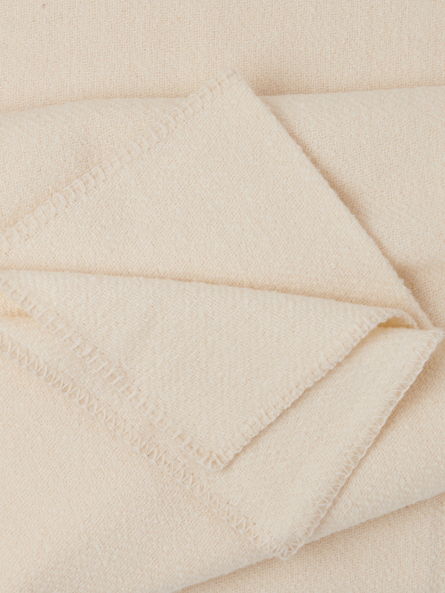 Bouclé Blanket in Cream from Klippan, curated by Shop Sommer in San Francisco.
