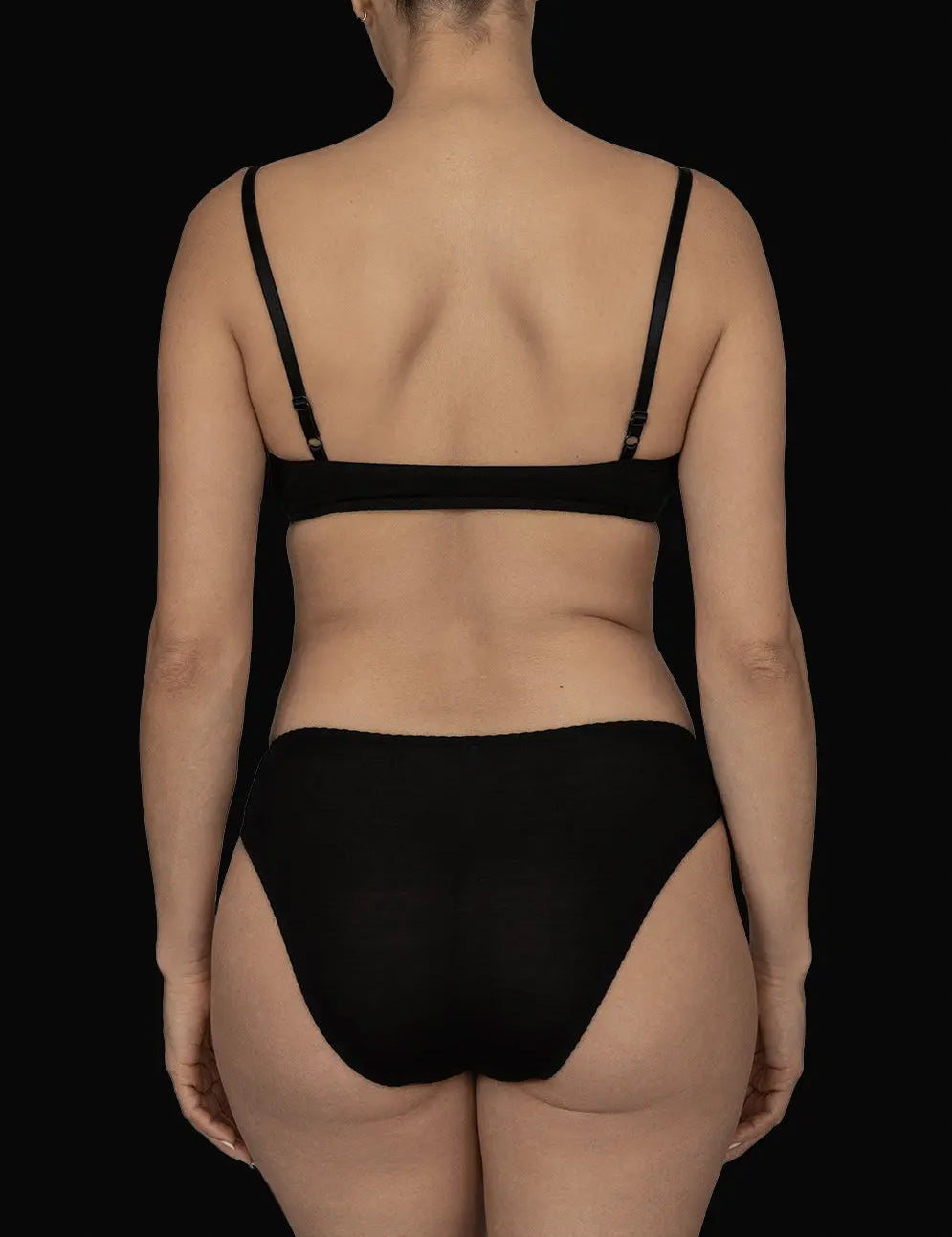 Kye Intimates Recline Bra Black, curated by Shop Sommer in San Francisco