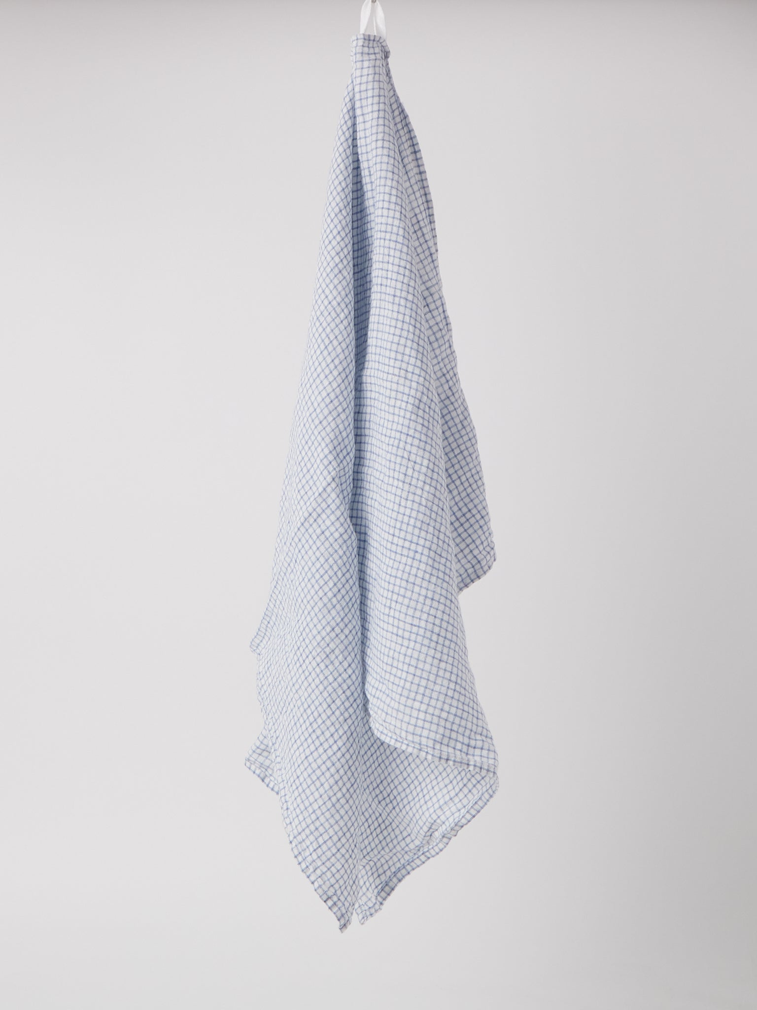 Dish Towel in Sky Checks