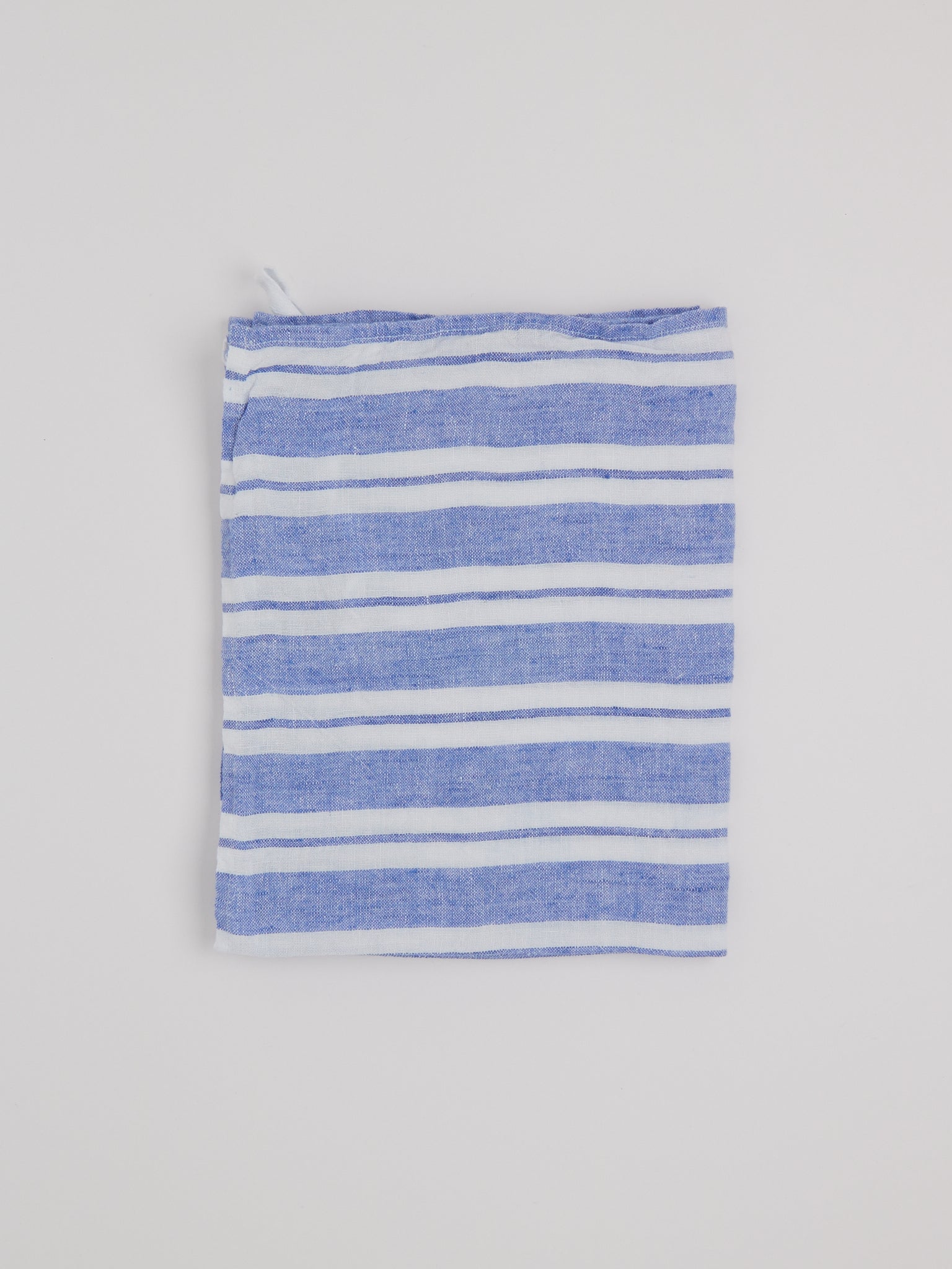 Dish Towel in Large Blue Stripes