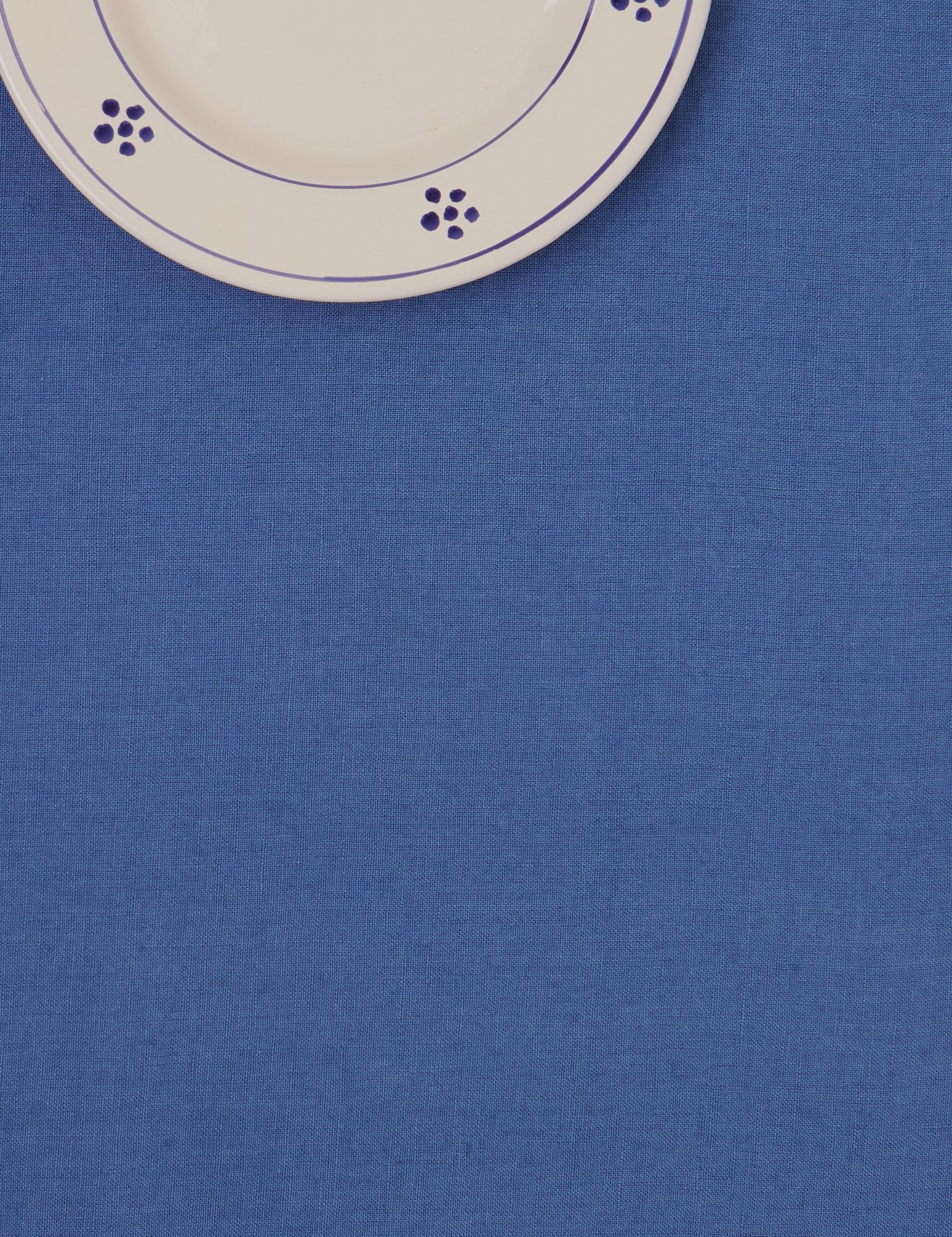 Linge Particulier Atlantic Blue Linen Tablecloth