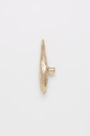 Maha Alavi Fish Knob in Polished Brass, curated by Shop Sommer in San Francisco.