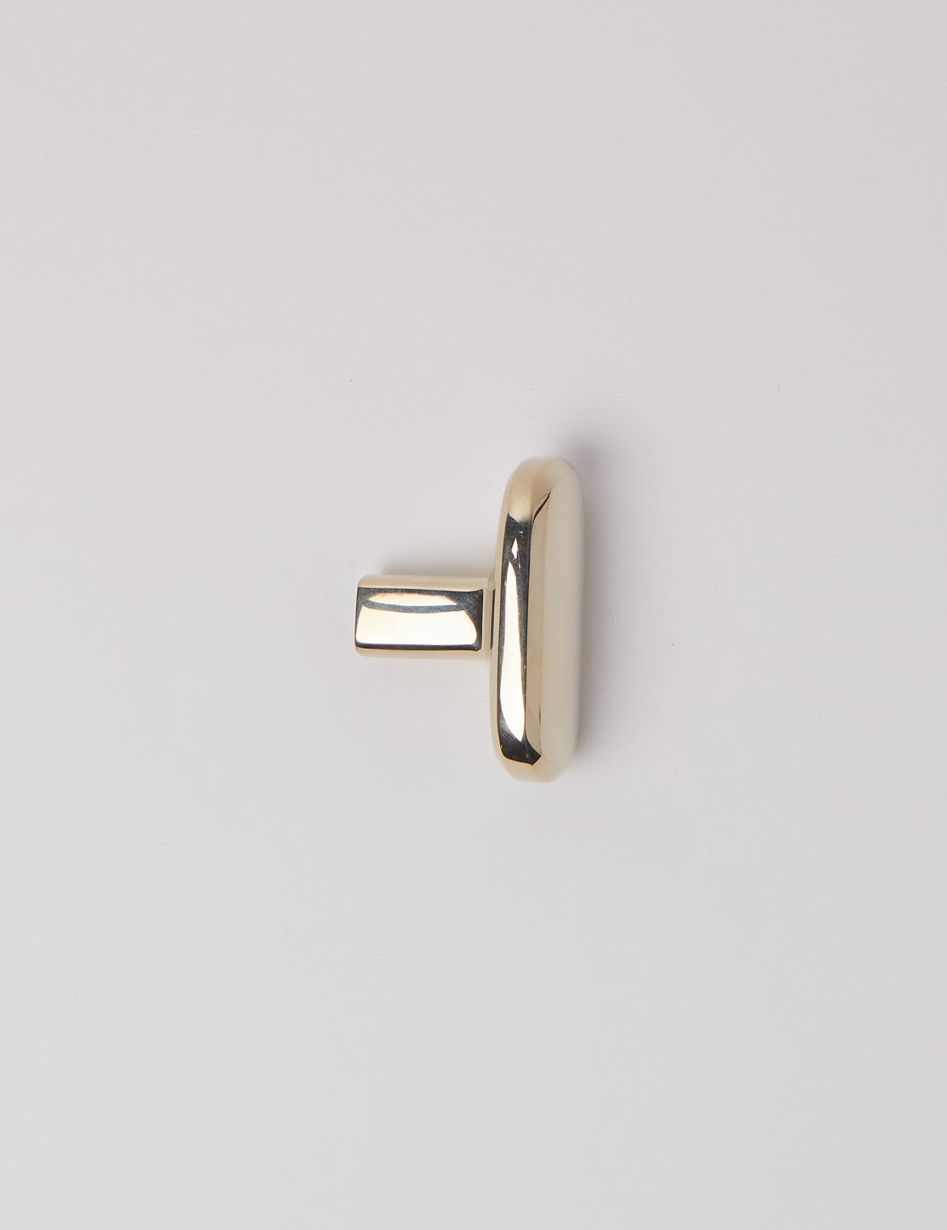 Maha Alavi Oval Knob in White Bronze, curated by Shop Sommer in San Francisco.