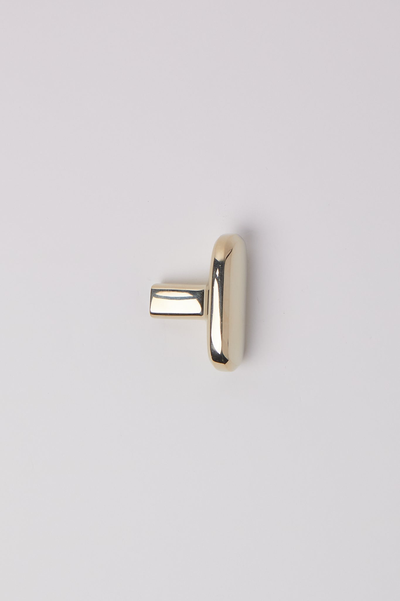 Maha Alavi Oval Knob in White Bronze, curated by Shop Sommer in San Francisco.