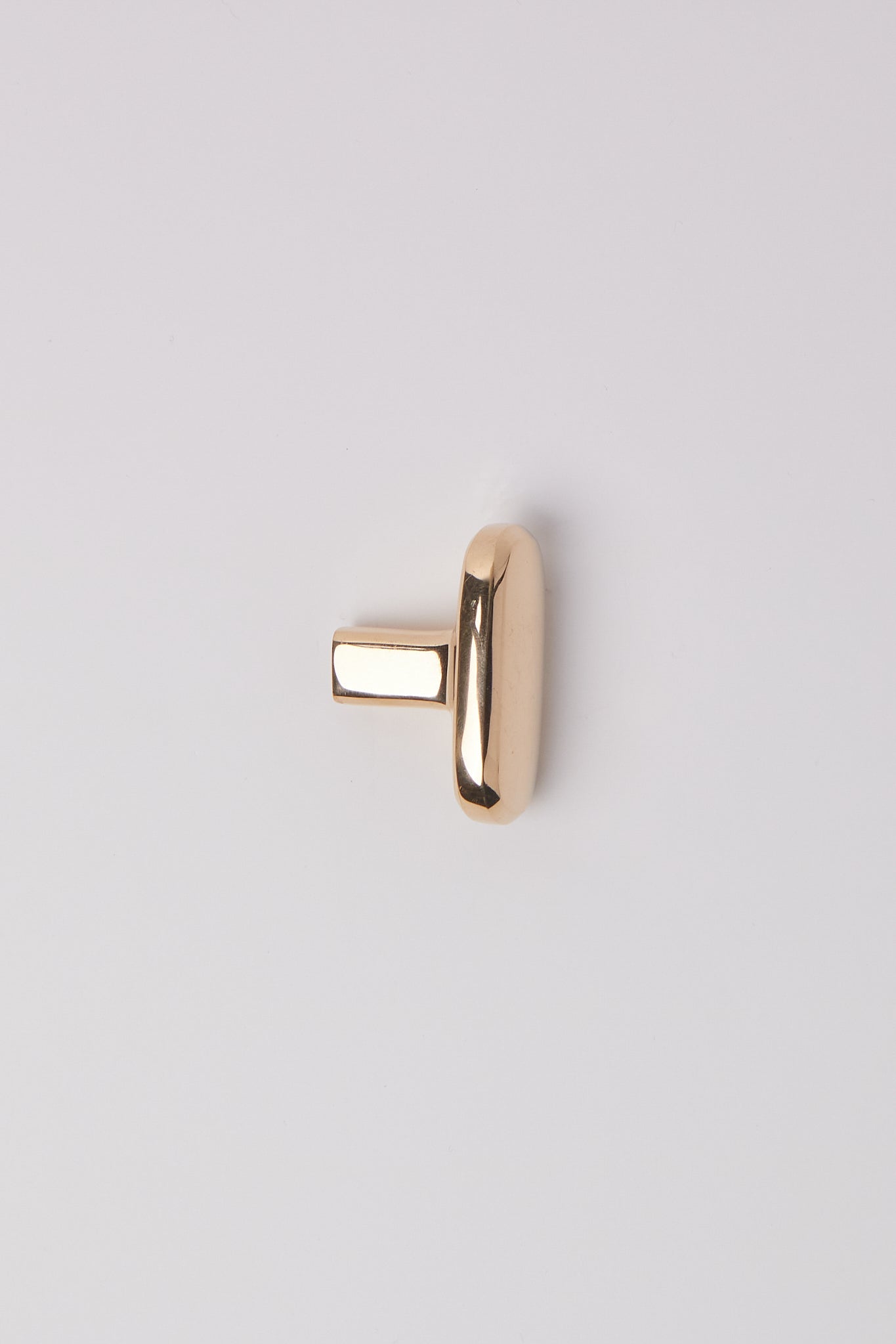 Maha Alavi Oval Knob in Natural Bronze, curated by Shop Sommer in San Francisco.