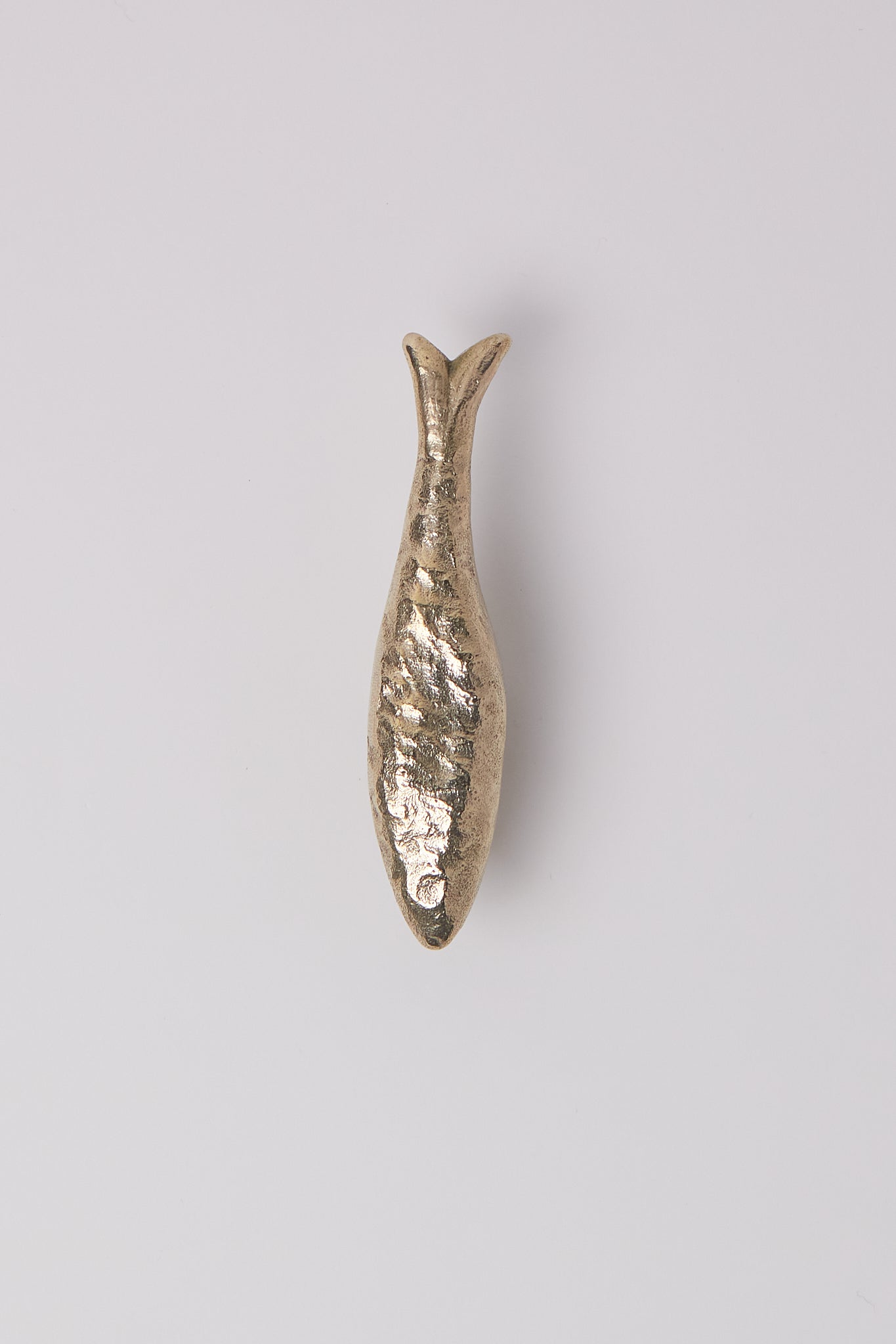 Maha Alavi Fish Wall Hook in White Bronze, curated by Shop Sommer in San Francisco.