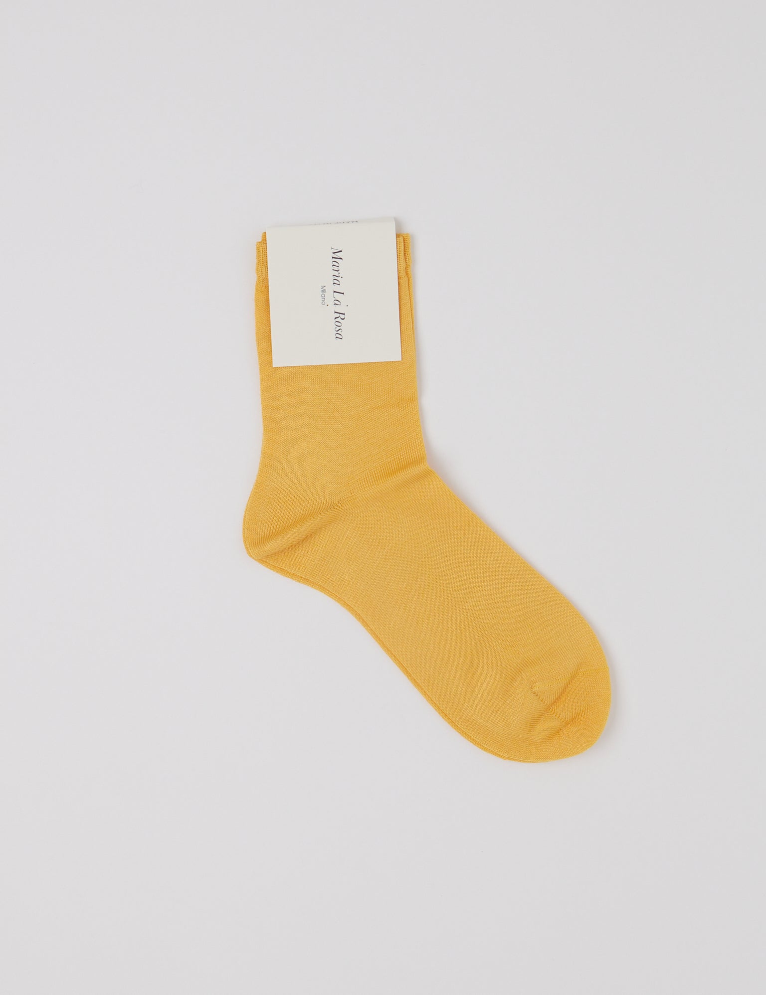 Maria La Rosa One Ankle Socks Yellow