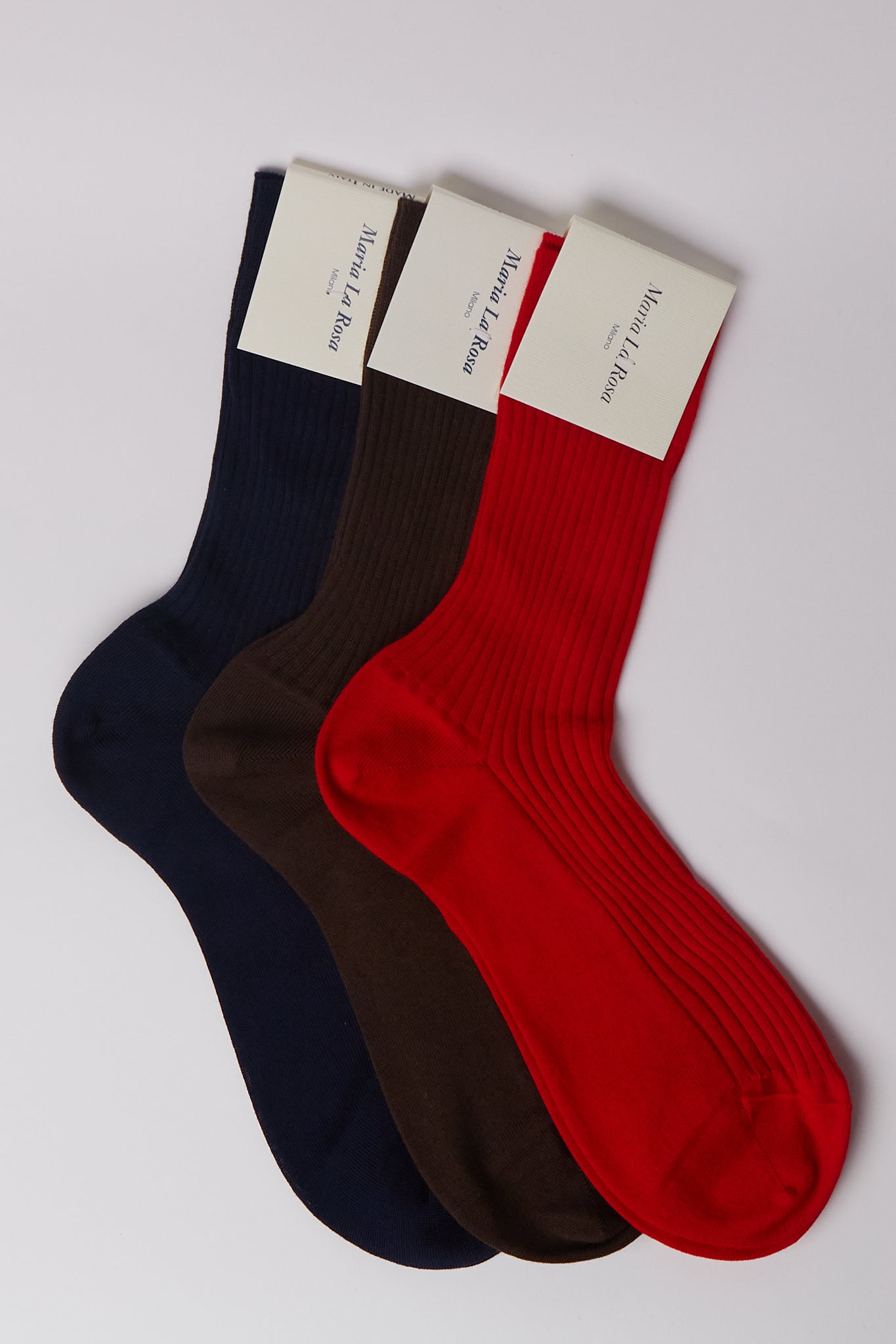 Maria La Rosa Organic Cotton Socks, curated by Shop Sommer in San Francisco.