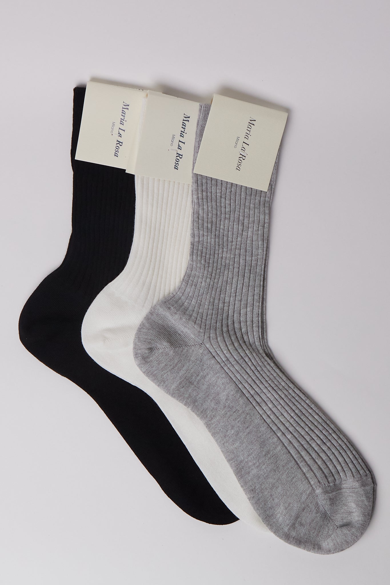 Sommer | Maria La Rosa Organic Bio Cotton Ribbed Socks